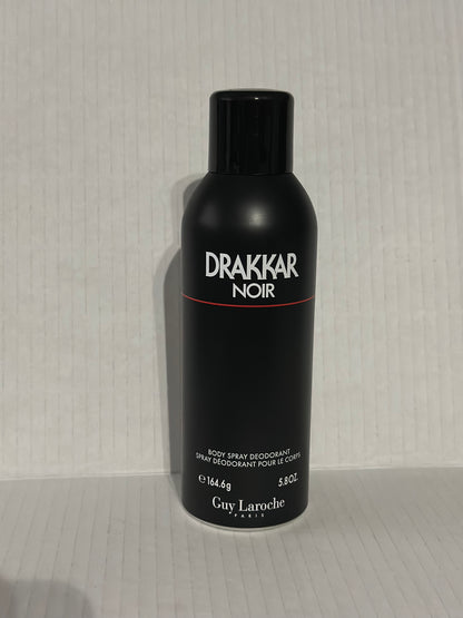 Guy Laroche Drakkar Noir Body Spray for Men, 5.8 oz