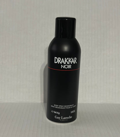 Guy Laroche Drakkar Noir Body Spray for Men, 5.8 oz