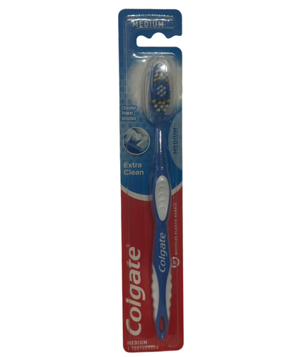 Colgate Extra Clean Full Head Adult Manual Toothbrush, Medium