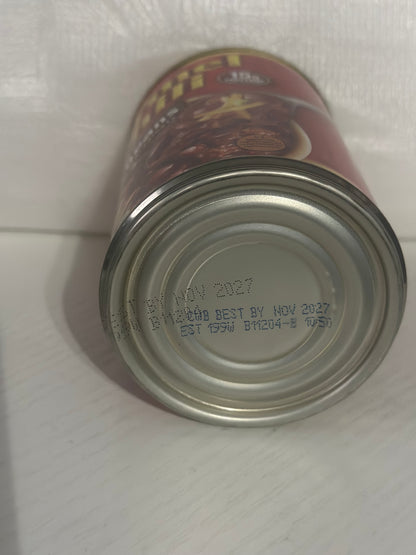 HORMEL Chili with Beans, No Artificial Ingredients, 15 oz Steel Can