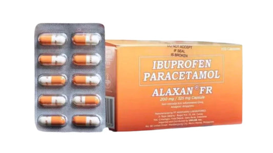 ALAXAN FR Paracetamol + Ibuprofen 325mg/
