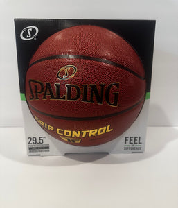 Spalding Grip Control TF Indoor and Outdoor Basketball - Size 7, 29.5"
