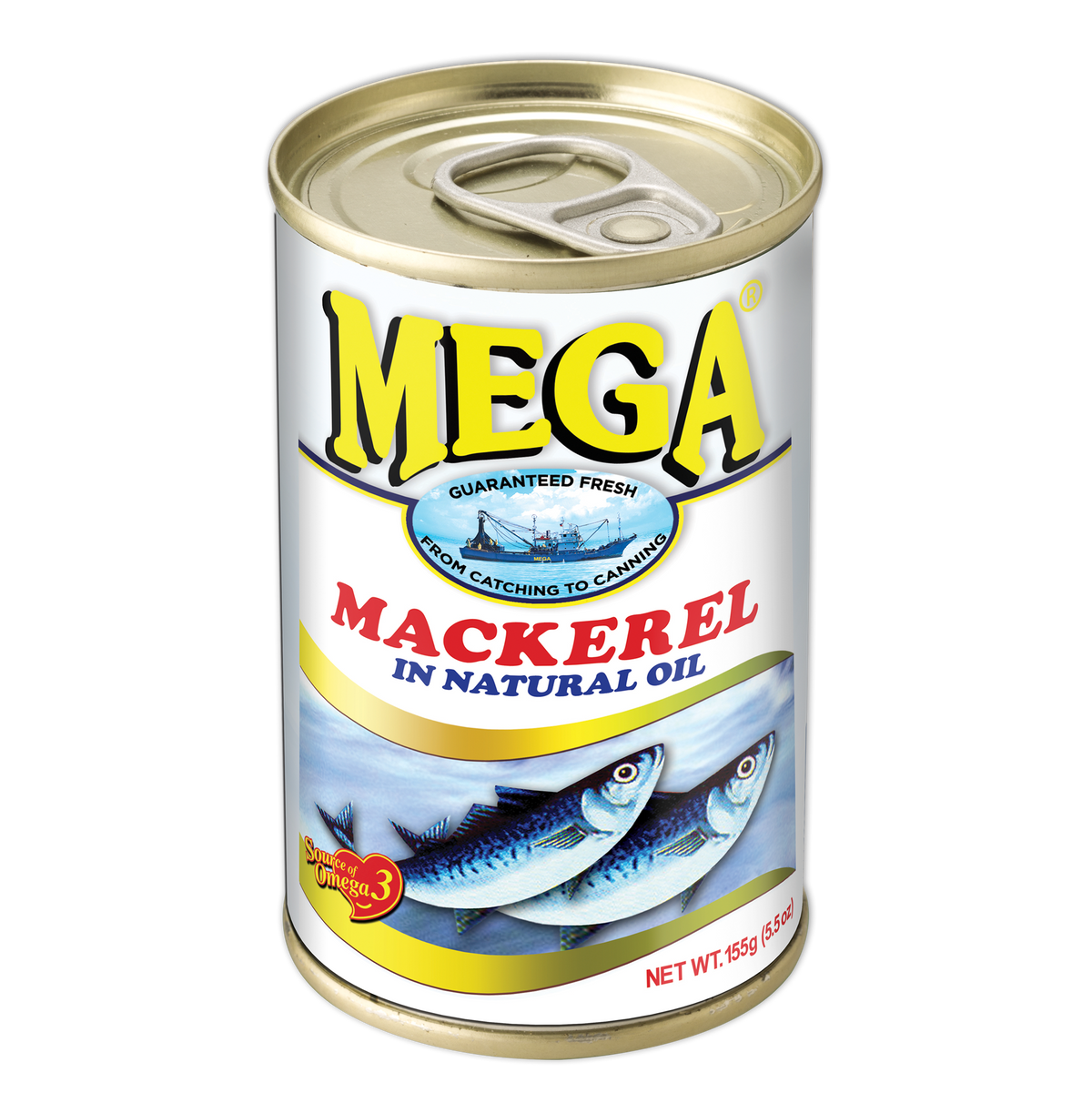 Mega Mackerel in Natural Oil