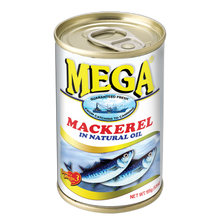 Load image into Gallery viewer, Mega Mackerel in Natural Oil
