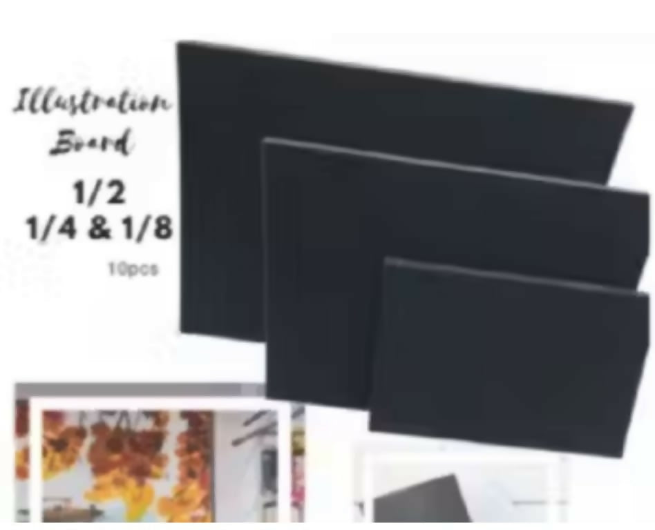 50pcs Illustration board all size 1/8, 1/4, 1/2 sold per 50pcs