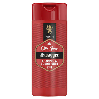 Old Spice Swagger 2in1 Shampoo and Conditioner for Men, for All Hair Types, 3 fl oz