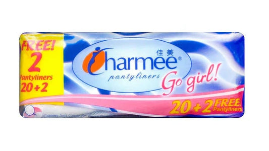 Charmee Go Girl Pantyliner (20+2)