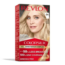 Load image into Gallery viewer, REVLON #04 Permanent color Ultra Light natural blonde ammonia free w/keratin (U.S.A)
