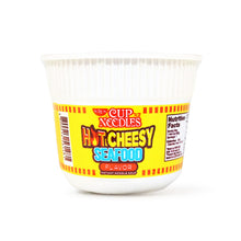 Load image into Gallery viewer, Nissin Cup Noodles Hot Cheesy Seafood Flavor 50g
