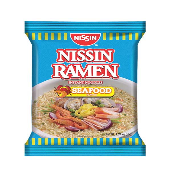 Nissin Ramen Instant Noodles Mixed Seafood 55g