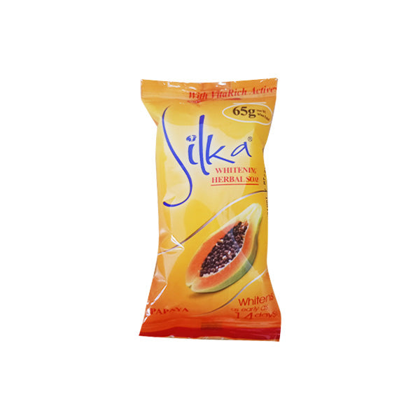 Silka Papaya Whitening Soap 65g