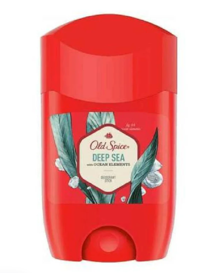 Old Spice Stick Deodorant Stick Deep Sea W/ Ocean Elements- 1.7 oz/ 50 ml