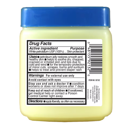 Personal Care 100% Pure Petroleum Jelly, 3.53-oz. Tubs 100g