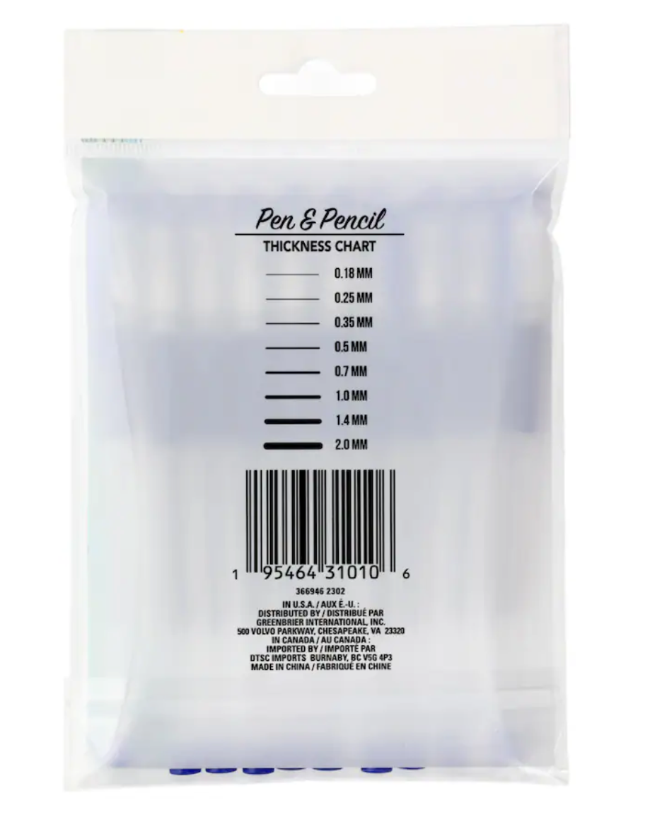 Jot Writing Blue Gel Pens, 10-ct.
