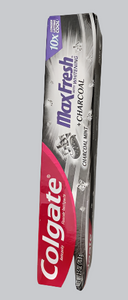 Colgate maxFresh Total Whitening + Charcoal Toothpaste, Mint Toothpaste, 2.5 Oz Tube