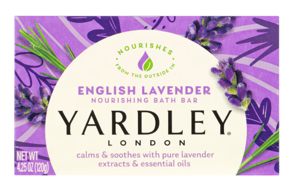 Yardley English Lavender Moisturizing Bath Bars, 4.25-oz.