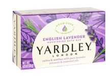 Load image into Gallery viewer, Yardley English Lavender Moisturizing Bath Bars, 4.25-oz.
