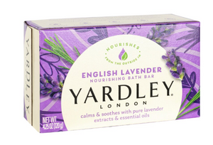 Yardley English Lavender Moisturizing Bath Bars, 4.25-oz.