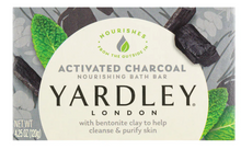 Load image into Gallery viewer, Yardley Activated Charcoal Moisturizing Bath Soap, 4.25 oz. Bars
