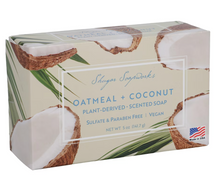 Load image into Gallery viewer, Shugar Soapworks Venezia Oatmeal &amp; Coconut Soap, 5-oz.
