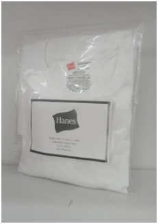 Hanes White Comfortlight Crewneck T- Shirt Singles