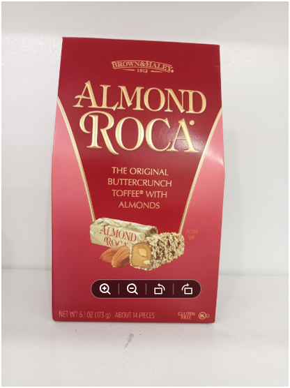 Brown & Haley Almond Roca Toffee Buttercrunch Toffee with Almonds