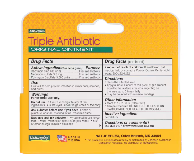 Natureplex Triple Antibiotic Ointment, 0.5-oz.