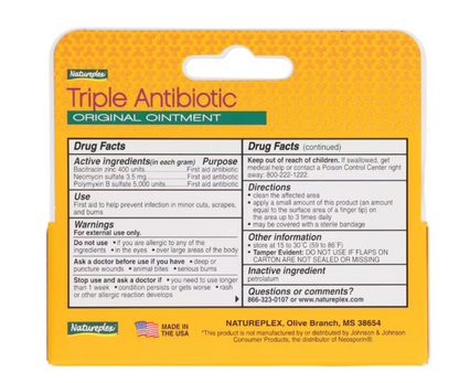 Natureplex Triple Antibiotic Ointment, 0.5-oz.