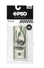 Load image into Gallery viewer, 3 Pack 100 Dollar Bill Air Freshener, New Car Scent, Long Lasting Odor Eliminator, Fun Rearview Mirror Accessory, Freshens Up Any Vehicle, Novelty Car Decor, Hanging Design for Easy Use
