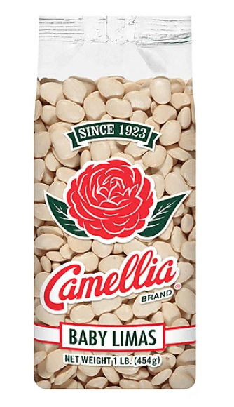 Camellia Baby Limas White Dried  Beans