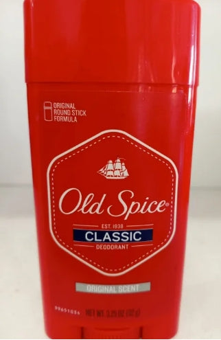 Old Spice Classic Original Scent Deodorant for Men, 3.25 oz