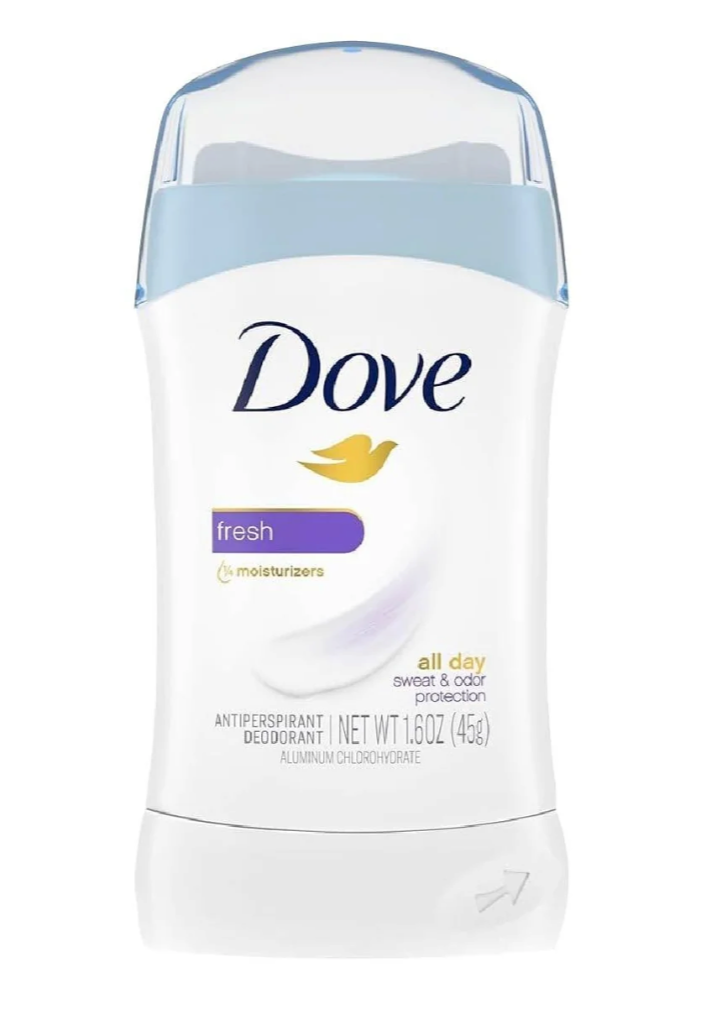 Dove Invisible Solid Antiperspirant Deodorant Stick Fresh, 1.6 oz