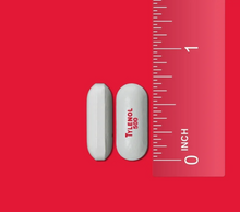 Load image into Gallery viewer, Tylenol Extra Strength Pain Relief Caplets with Acetaminophen, Travel Size, 10 Ct
