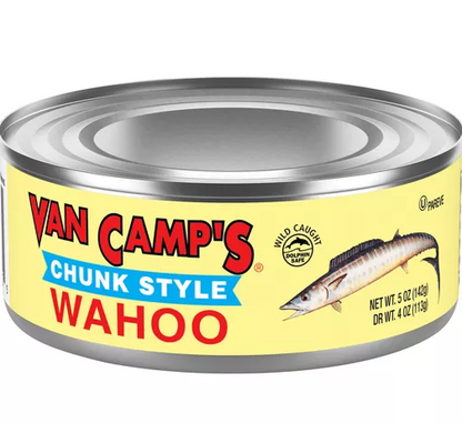 Van Camp's Seafood Chunk Style Wahoo 5 oz