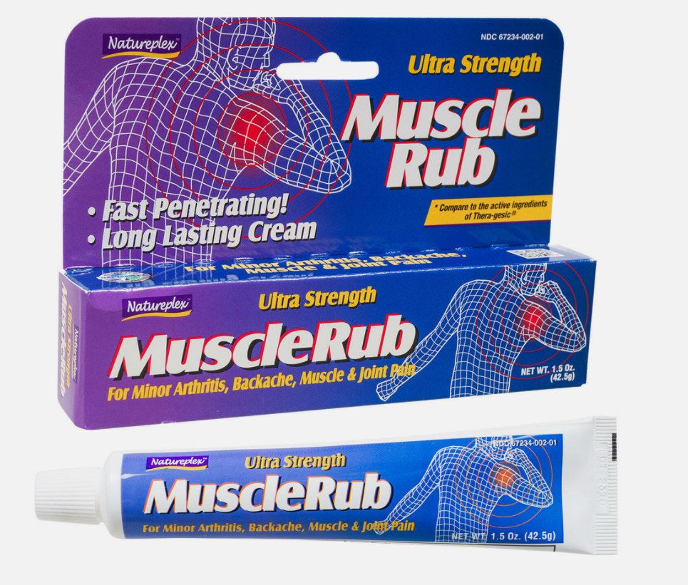 Natureplex Ultra Strength Muscle Rub 1.5 Oz