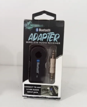 Wireless Bluetooth 3.5mm AUX Audio Stereo Music Car Receiver Adapter With Mic