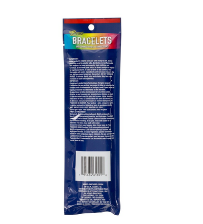 Patriotic Glow Bracelets and Connectors, 12-pc. Pack