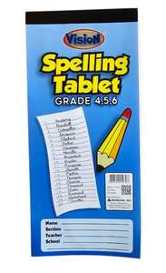 Vision spelling tablet Grades 4-6
