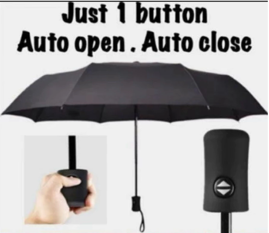 Umbrella Automatic Sunny Umbrella Anti-ultraviolet Folding Umbrella Men Women UV Design