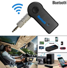 Load image into Gallery viewer, Wireless Bluetooth 3.5mm AUX Audio Stereo Music Home Car Receiver Adapter Mic
