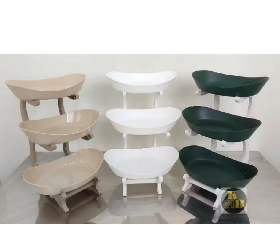 Clean Club Food Organizer Tray For Dining Table avail 6 pcs plate only