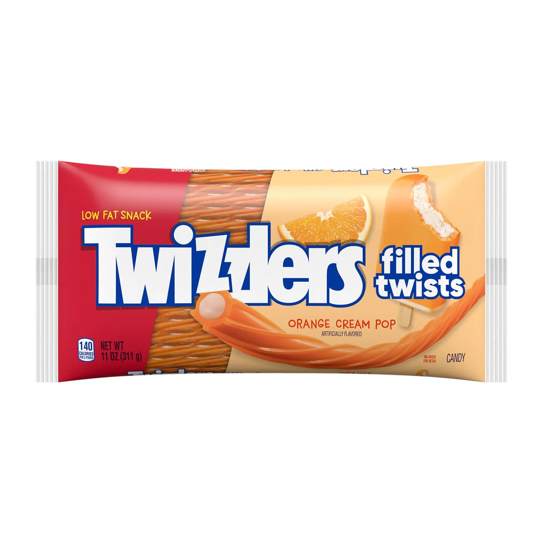 TWIZZLERS Orange cream pop 11 oz(311g) U.S.A