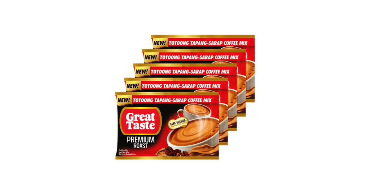 Great Taste Premium Roast Coffee Mix Twin Pack