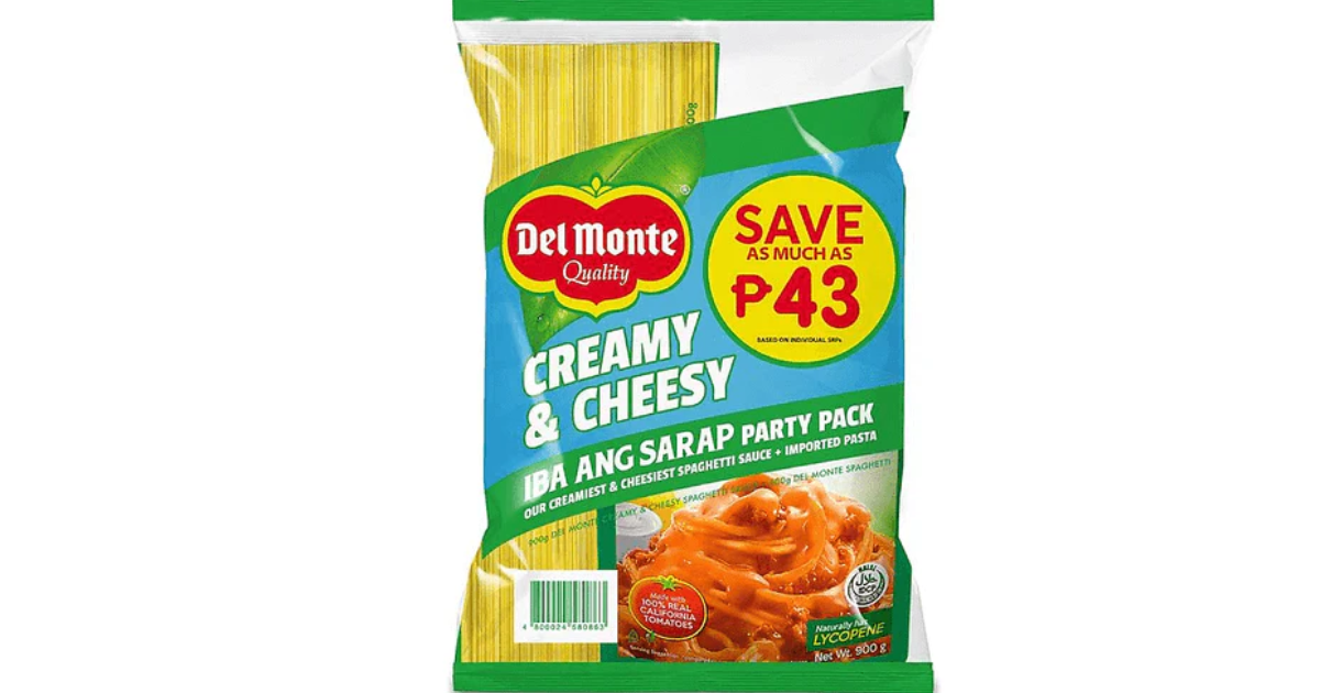 Del Monte Creamy & Cheesy Party Pack | 900g + 700g Pasta