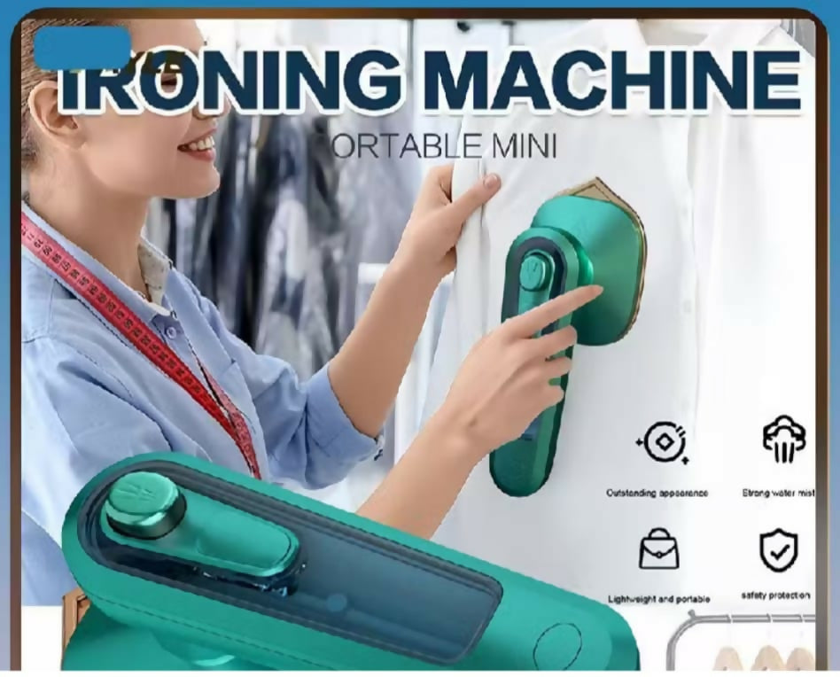 Handheld Flat Iron Mini Foldable Electric Steam