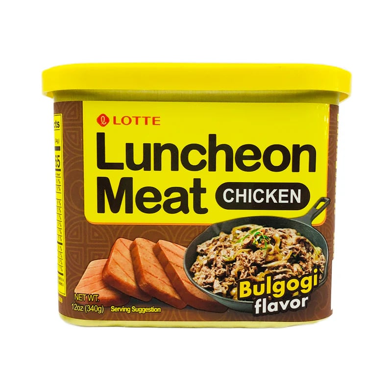 Lotte Luncheon Meat Chicken Bulgogi 340g