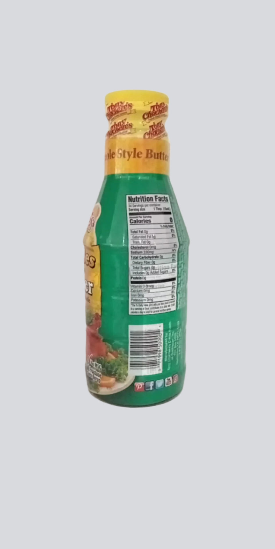 Tony Chachere Injectable Marinades with HYZ01 Injector, Creole Style Butter