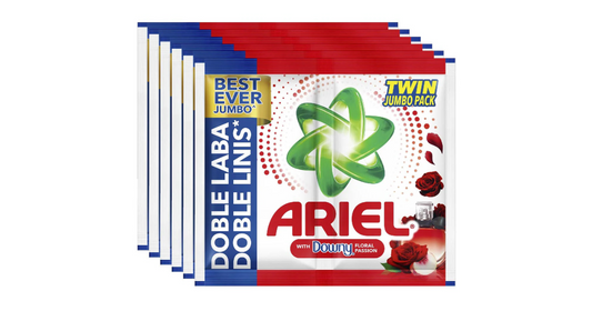 Ariel Laundry Powder with Downy Floral Passion Jumbo Pack