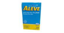 Load image into Gallery viewer, ALEVE  Pain Reliver/fever reducer 220mg 24 caplets

