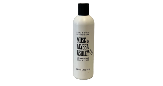Alyssa Ashley Musk Hand and Body Moisturizer - Lotion for Women - Body Cream for Smooth, Moisturized Skin - Citrus and Sicilian Bergamot - 10 oz